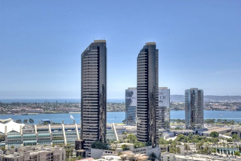 GuyCor Harbor Club Twin Towers San Diego Renovated Condo For Rent