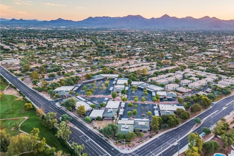 GuyCor Hayden Park Office Space Scottsdale Arial